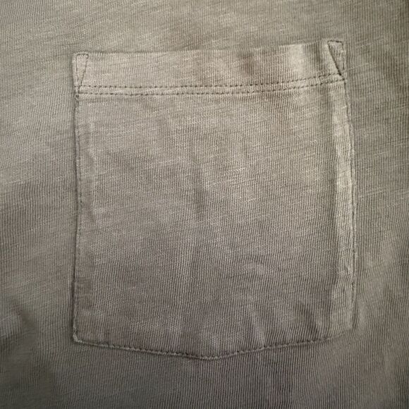 J.Crew Long Sleeve Gray Tee Shirt Size M - Picture 8 of 10